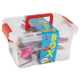 Creative craft group craft box with diverse craft materials, 240 pcs.