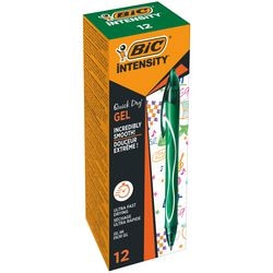 Bic gel pens gel-ocity quick dry 0.30 mm green