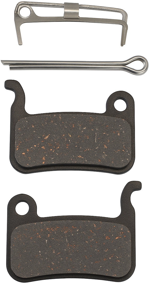 Edge organische schijfremblokset model shimano br-m535 (1 paar)