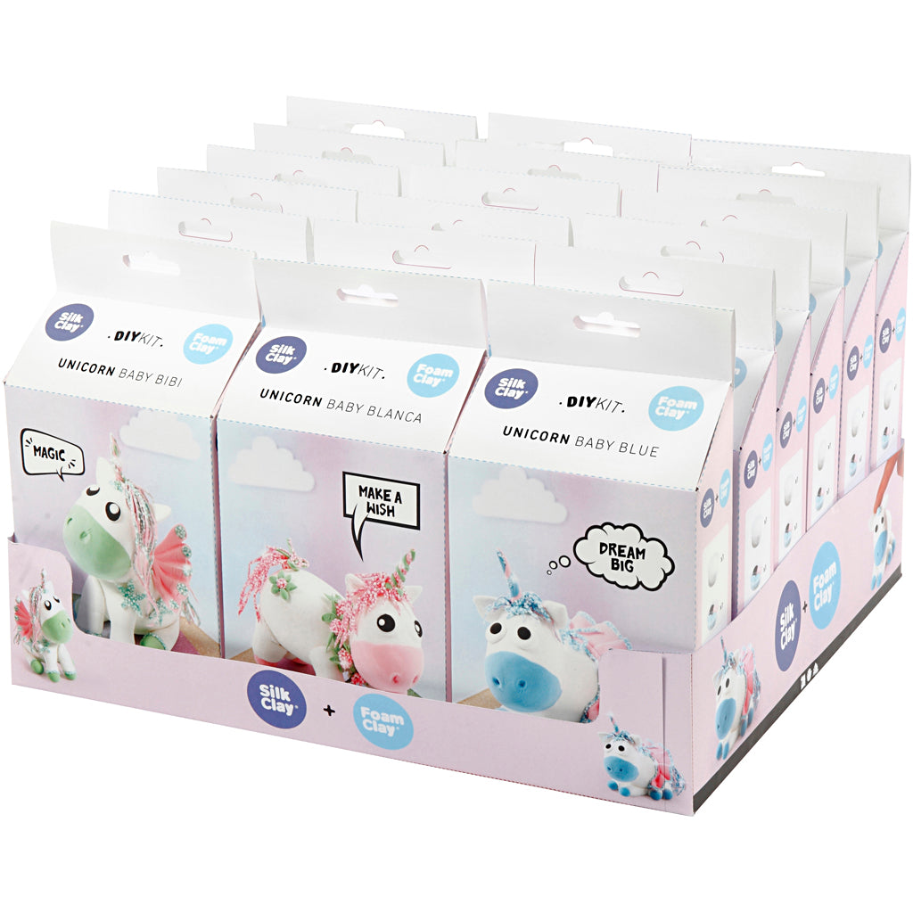 Silk clay funny friends, 18 set 1 box