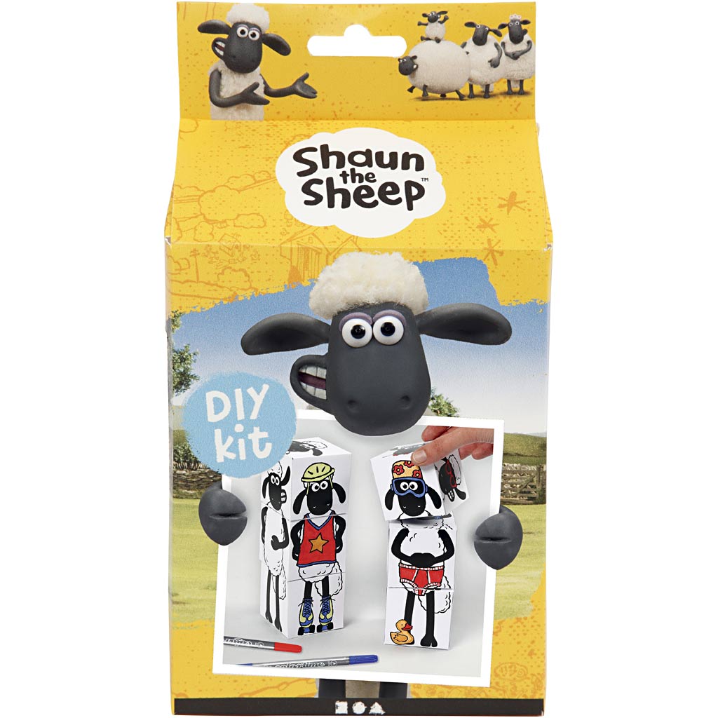 Shaun the sheep stapelblokken, 1 set