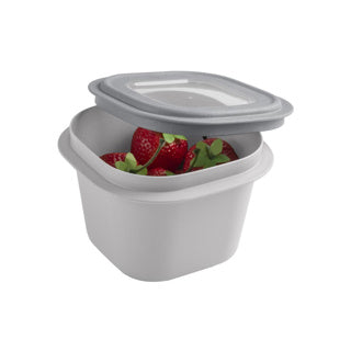 Sunware sigma home food storage box 0.8 l gray | 3 pieces