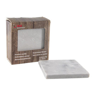 Coaster marble set of 4 10x10cm