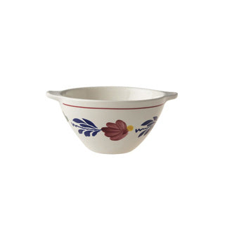 Royal Boch Boerenbont soup bowl with ears 0.35 liters