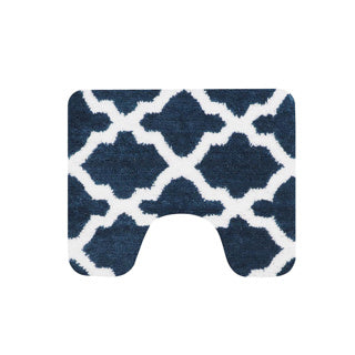 Dutch House Toulon toilet mat 60 x 50 cm Navy
