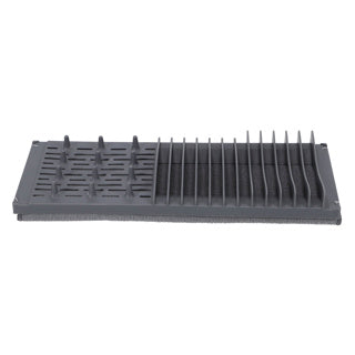 Drain rack with drift mat 2 sts