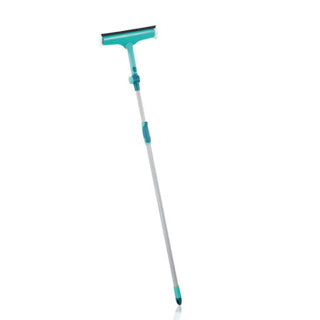 Leifheit window wiper 3-in-1 with telescopic stem and joint