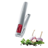 Westmark garlic press white with red