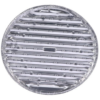 Grillschalen Aluminium rund 3 Stück