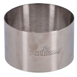 Patisse garnish ring stainless steel Ø9 cm