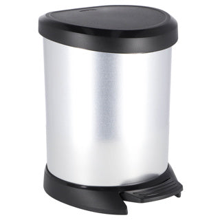 Currver Pedal Bin Dekodin Ovall 5l Sëlwer