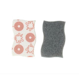 Multy scouring pads medium hydrocel 2 pieces | 3 pieces