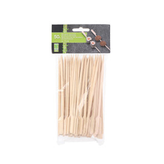 Bastoncini da cocktail in bambù eco-import 15 cm 50 pezzi