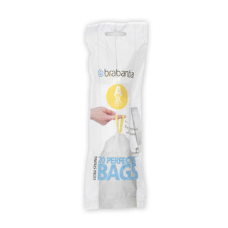 Brabantia perfectfit garbage bags 3l 20 pieces