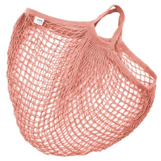 Point-virgule net bag with short handles pink 40x40cmbasic by | 10 pieces