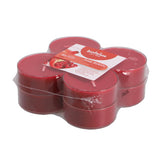 Bolsius maxi lights true scents pomegranate clear cup