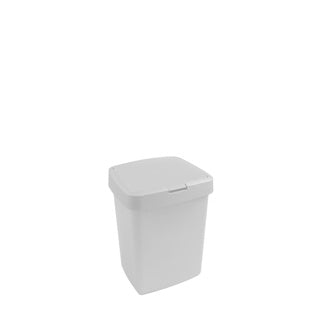 Sunware Delta trash can with valve 10l white