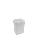 Sunware Delta trash can with valve 10l white