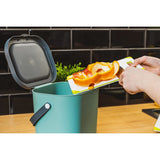 Rotho kôš na bio odpad 6 l albula zelená