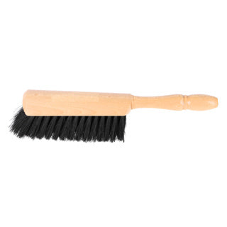 Basic Luva wooden hand sweeper 29 cm Black Blank