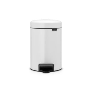 Brabantia pedal bin newicon 3l white
