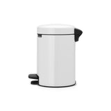 Brabantia pedal bin newicon 3l white