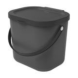 Rotho Bio Waste Bin 6 L Albula Anthracite