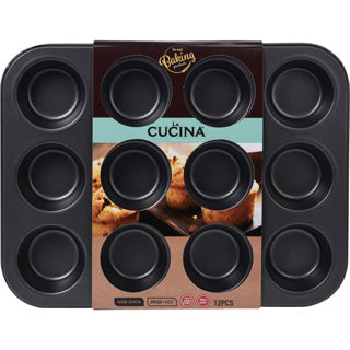 La Cucina Muffin form 12 -cakes Anti -stick 35x26.5x3.5cm