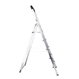 Hailo Hailo L40 Escalera de aluminio para el hogar Klustrap 5 pasos