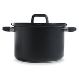 BK Flow Cool black stainless steel soup pan Ø24 cm