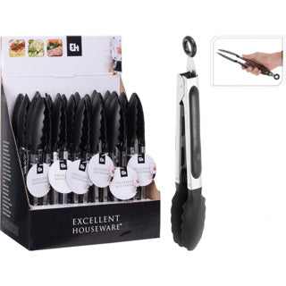 Excellent Houseware Kitchen Toet Stainless Steel Black