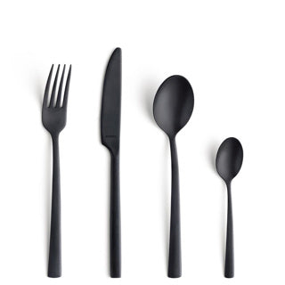 Amefa Vintage Cutlery Set 16-dílná černá