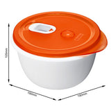 Rotho Microwave scale 1.5 L Micro Papaya Red