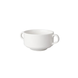 Soup head porcelain white