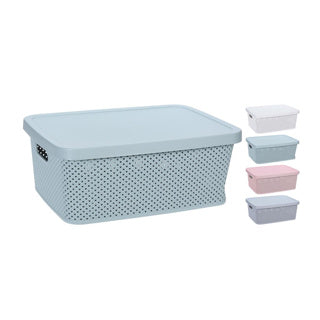 Storage box 13l with lid