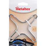 METALTEX Gas fire reducer stainless steel 2 pieces