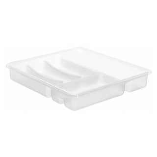 Rotho Cutlery box 6 compartments Transparent