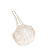 Point-virgule net bag Parisian point virgule with long handles cream 33x46 cm | 10 pieces