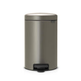 Brabantia poubelle à pédale newicon 12l platine