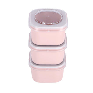 Sunware Sigma Home lunch boxes set of 3 pink