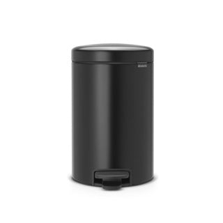 Brabantia poubelle à pédale newicon 12l noir