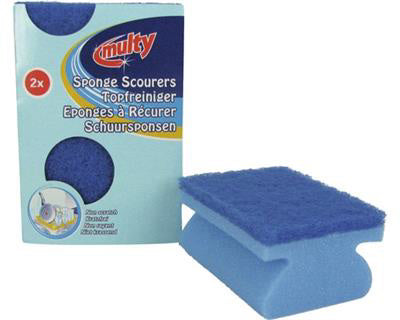 Multy scourers Soft handle 2 pieces