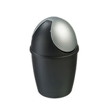 Sunware Table waste inhibitor with swing lid 1.5L Zwartzilver