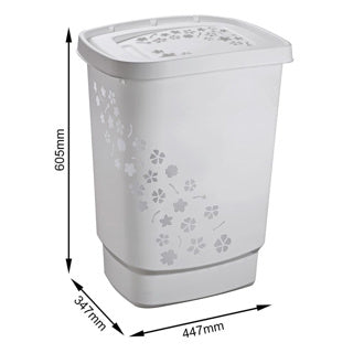 Dotho Blummen Wäschmaschinn 55l Grey