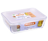 Pyrex Cook Freeze Baking dish 25 x 20 cm with cling lid