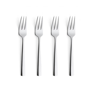 Amefa moderno gebaksvorken 4 stuks