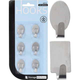 Brackets stainless steel set 6 2 assorti