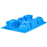 Baking tin Train Huis Sili