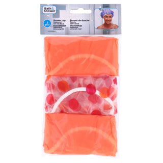 Shower cap 3 pieces assorti 28 cm