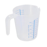 B measure cup 1l plastic 3Asorti